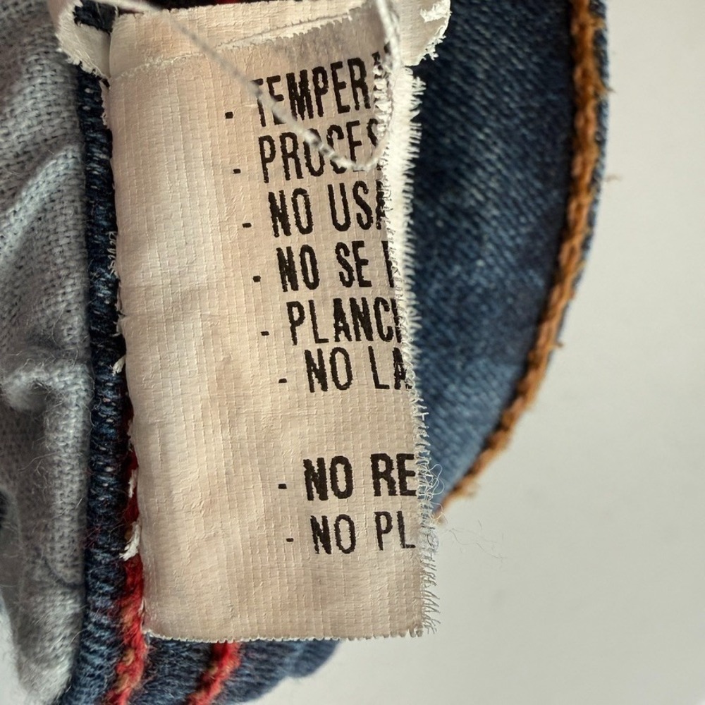 Coca-Cola Jeans Mens Jeans 32 Blue Skinny Stretch‎ Distressed Whiskered Denim - Picture 10 of 16